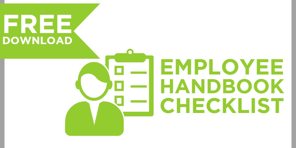 Employee Handbook Checklist